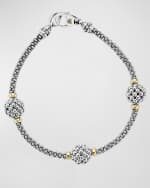 Image 1 of 5: LAGOS 10mm Caviar Ball Station Bracelet, Size 7"