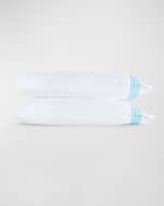 Image 2 of 2: Matouk Liana King Case Pair