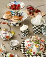 Image 3 of 5: MacKenzie-Childs Courtly Check Ice Cream Bowl