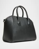 Image 3 of 6: Givenchy Antigona Small Top Handle Bag in Grained Leather