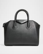 Image 1 of 6: Givenchy Antigona Small Top Handle Bag in Grained Leather