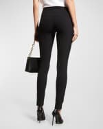 Image 4 of 6: Veronica Beard Scuba-Knit Leggings