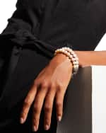 Image 5 of 5: LAGOS Luna Pearl Double-Strand Bracelet, 7mm, 7"