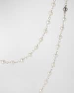 Image 5 of 5: LAGOS Luna Pearl Necklace with Sterling Silver, 36"