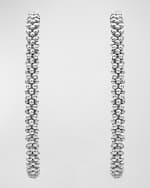 Image 3 of 5: LAGOS Thin Caviar Hoop Earrings