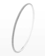 Image 2 of 2: LAGOS 3mm Silver Caviar Bangle