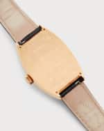 Image 4 of 5: Franck Muller Men's 18K Rose Gold Master Banker Watch with Alligator Strap