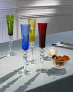 Image 1 of 2: Baccarat Mille Nuits Flutes, 4-Piece Set
