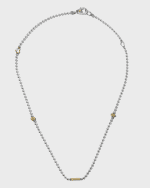 Image 1 of 5: LAGOS Caviar Icon 18k Gold-Station Necklace