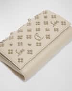 Image 4 of 4: Christian Louboutin Paloma Clutch in Loubinthesky Leather