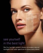 Image 4 of 4: simplehuman 5" Sensor Mirror with Travel Case, Rose Gold