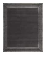 Image 2 of 2: Ralph Lauren Home Ellington Border Rug, 9' x 12'