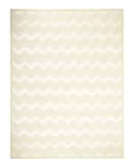 Image 2 of 2: Ralph Lauren Home Monroe Chevron Rug, 6' x 9'