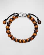 Image 3 of 3: David Yurman Men's Spiritual Beads Two Row Woven Bracelet, 8mm