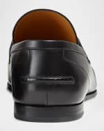 Image 3 of 5: Gucci Men's Jordaan Leather Loafers