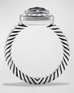 Image 3 of 5: David Yurman Petite Albion Ring with Gemstone and Diamonds in Silver, 7mm