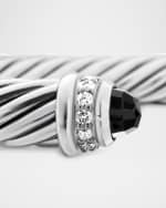 Image 3 of 4: David Yurman Cable Bracelet with Diamonds in Silver, 5mm