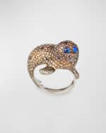 Image 1 of 4: Roberto Coin 18k Diamond Pave Seal Ring, Size 6.5