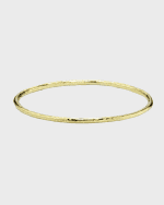 Image 1 of 5: Ippolita Small Hammered Bangle in 18K Gold