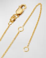 Image 3 of 4: Roberto Coin Tiny Treasure Circle of Life Necklace with Diamonds