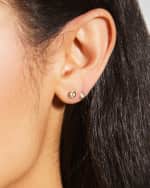 Image 5 of 5: Roberto Coin 18k Gold Diamond Stud Earrings