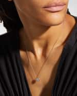 Image 2 of 5: Roberto Coin 18k Gold Pave Diamond Pendant Necklace