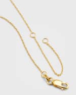 Image 3 of 5: Roberto Coin Diamond Initial Necklace