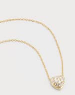 Image 1 of 5: Roberto Coin Pave Heart Necklace