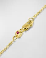 Image 3 of 5: Roberto Coin Yellow Gold Heart Diamond Bracelet