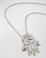 Image 4 of 5: Roberto Coin Gold Hamsa Pendant Necklace