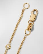 Image 3 of 4: Roberto Coin Integrated Cross Diamond Bracelet, Yellow Gold