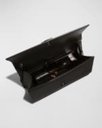 Image 4 of 6: Saint Laurent Kate Medium YSL Crossbody Bag in Grained Leather