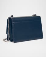 Image 3 of 6: Saint Laurent Sunset Medium YSL Crossbody Bag in Smooth Leather