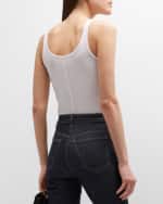 Image 5 of 6: Vince Scoop-Neck Tank Top