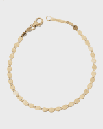 Image 1 of 5: LANA Nude 14K Flat Link Chain Bracelet