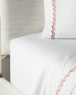 Image 1 of 2: Matouk Queen Milano 600TC Fitted Sheet