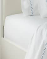 Image 1 of 2: Matouk King Sierra 350 Thread Count Fitted Sheet