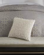 Image 1 of 2: Lili Alessandra Ribbon Pillow, 20"Sq.