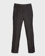 Image 1 of 2: Appaman Slim Suit Pants, Charcoal, Size 4-14