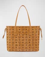 Image 4 of 6: MCM Liz Reversible Medium Visetos Tote Bag
