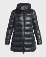 Image 1 of 6: Moncler Suyen Down Quilted Nylon Hooded Parka