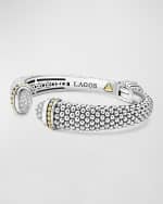 Image 5 of 5: LAGOS 12mm Caviar Cuff Bracelet