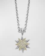 Image 1 of 5: LAGOS North Star Pendant Necklace with Diamonds