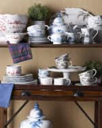 Image 2 of 2: Juliska Country Estate Sugar Bowl with Lid- Delft Blue