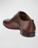 Image 4 of 5: Christian Louboutin Greggo Patina Calf Leather Red Sole Oxford