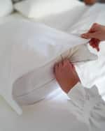 Image 3 of 5: The Pillow Bar King Down Pillow, 20" x 36", Back Sleeper