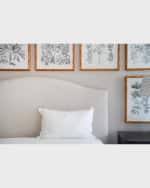 Image 5 of 5: The Pillow Bar Queen Down Pillow, 20" x 30", Back Sleeper