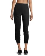 Image 2 of 3: Norma Kamali Pull-On Stretch-Jersey Jogger Pants