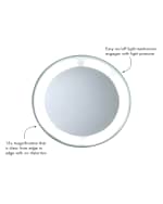 Image 3 of 4: Tweezerman LED 15x Lighted Mirror