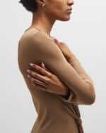 Image 5 of 5: Roberto Coin Everyday Gold Huggie Hoop Earrings